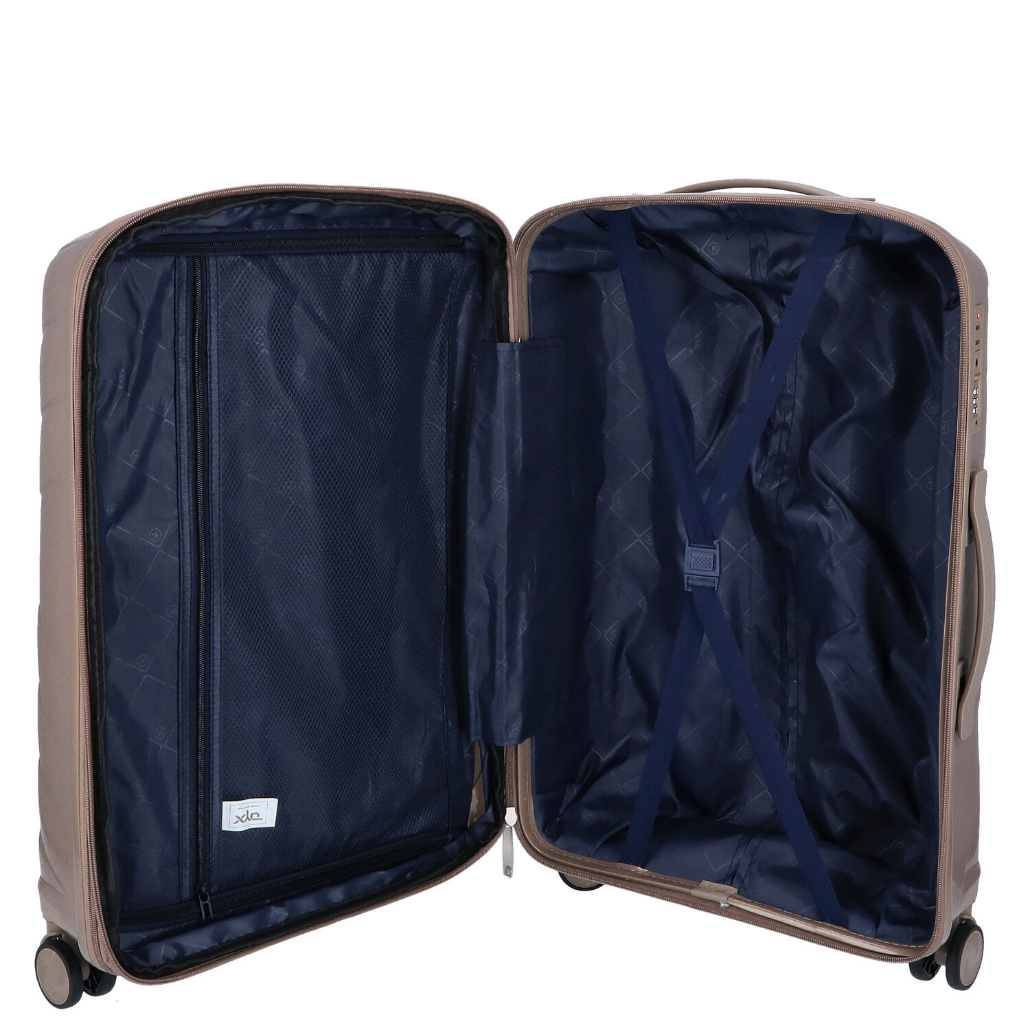 DYX 4 Rollen Koffer M 67 cm Dubai gold Abbildung 7