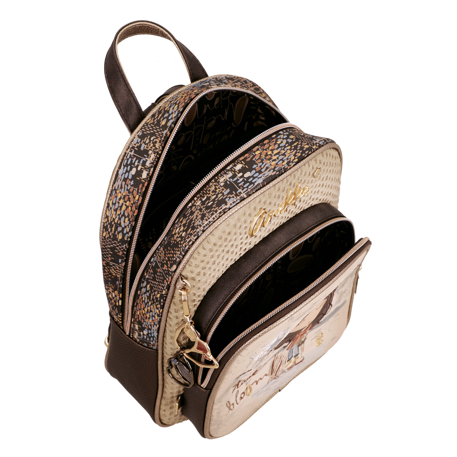 Anekke Damen Rucksack Mochila multicolor Abbildung 4