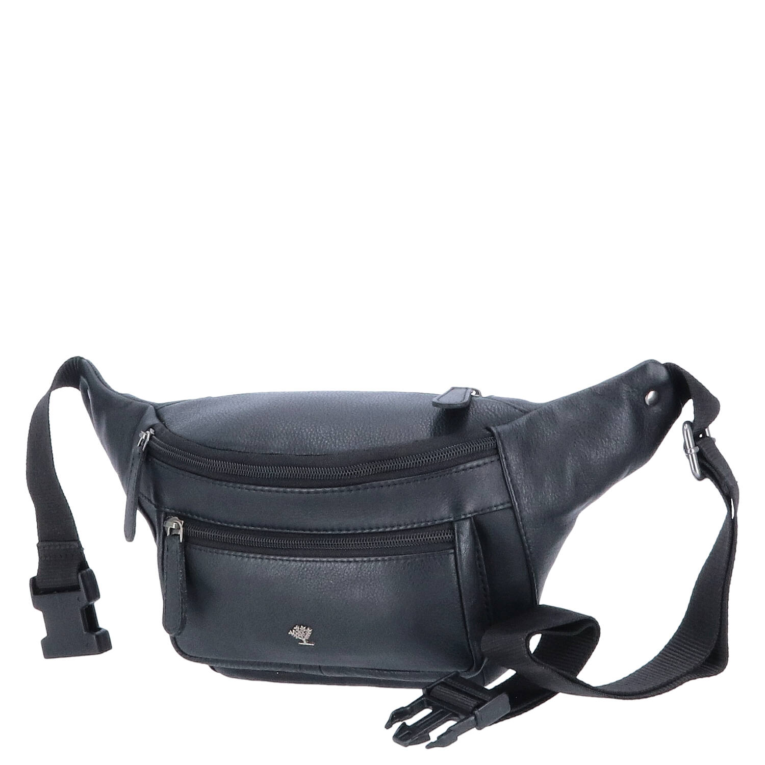 The Skandinavian Brand Leder Bauchtasche, Hüttasche, Body Bag - schwarz Abbildung 6
