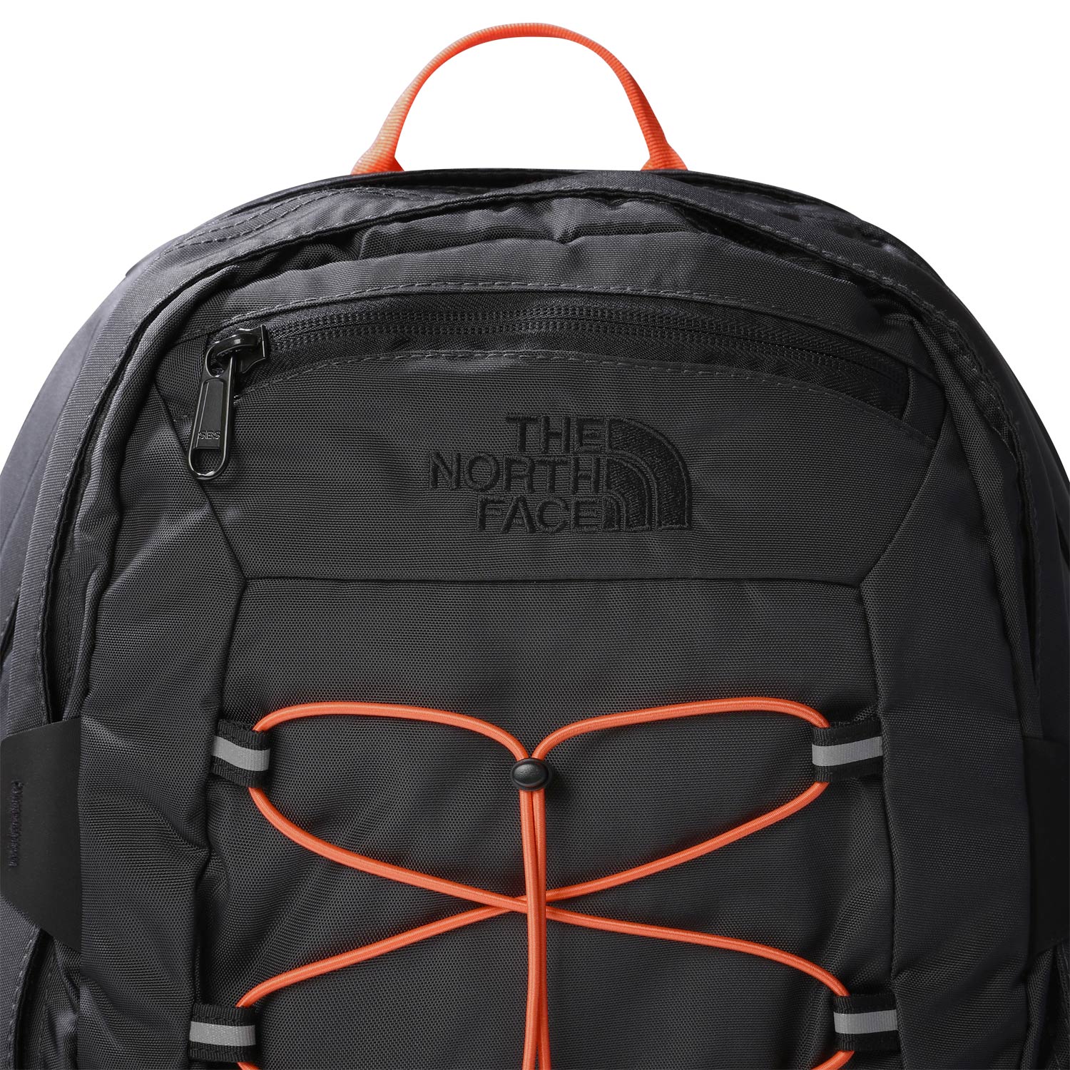 The North Face Rucksack Version 24/25 Borealis Classic Asphalt Grey-Retro Orange Abbildung 5
