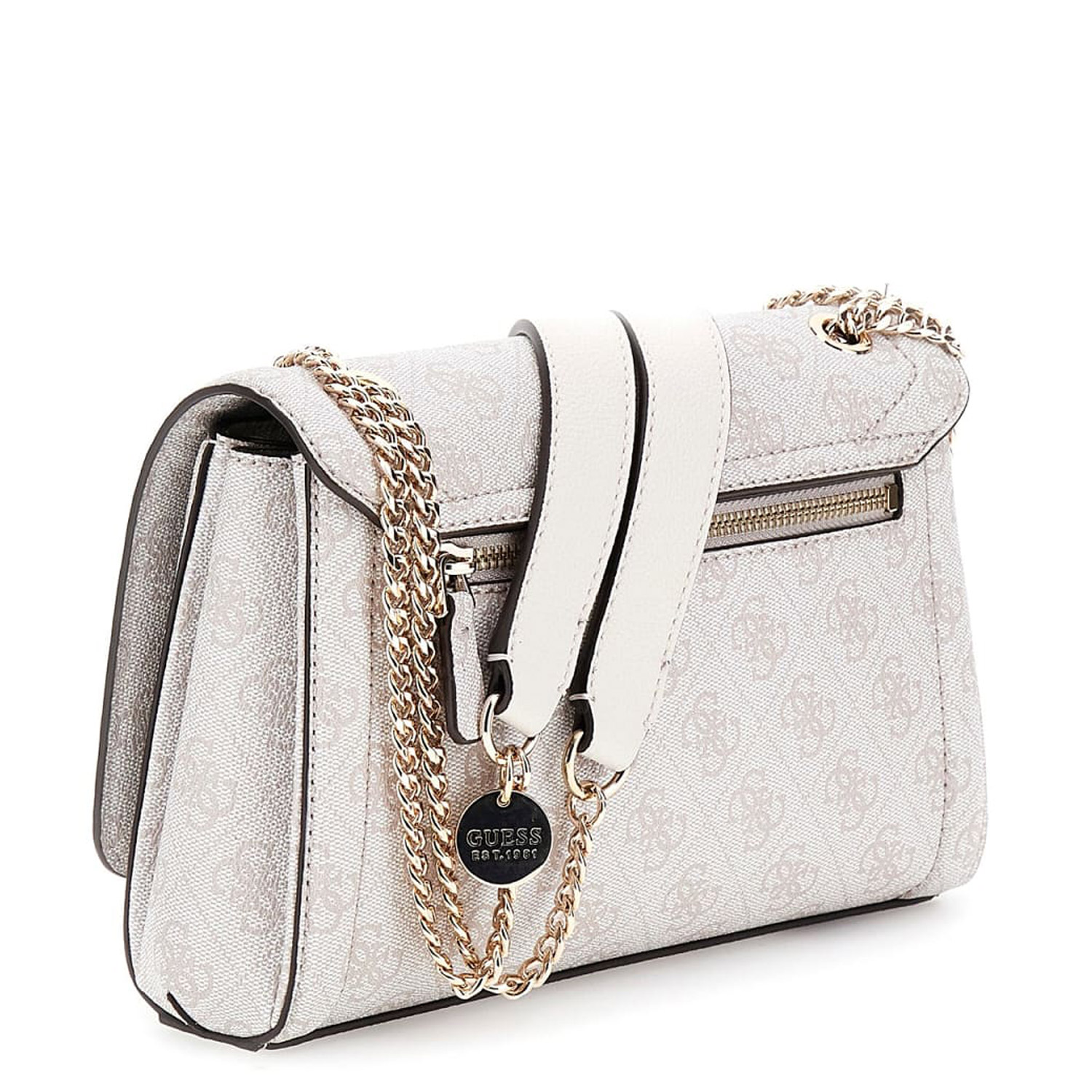 GUESS Damen Schultertasche Noelle Bone Logo Abbildung 2