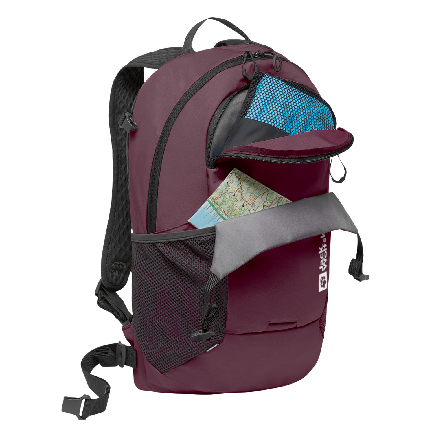 Jack Wolfskin Rucksack Velocity 20 amaranth Abbildung 5