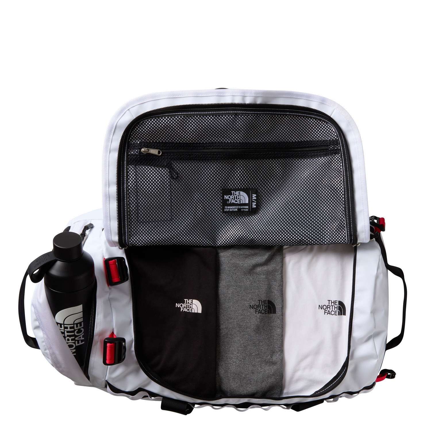 The North Face Reisetasche/Rucksack Base Camp Duffel M TNF White/TNF B Abbildung 3