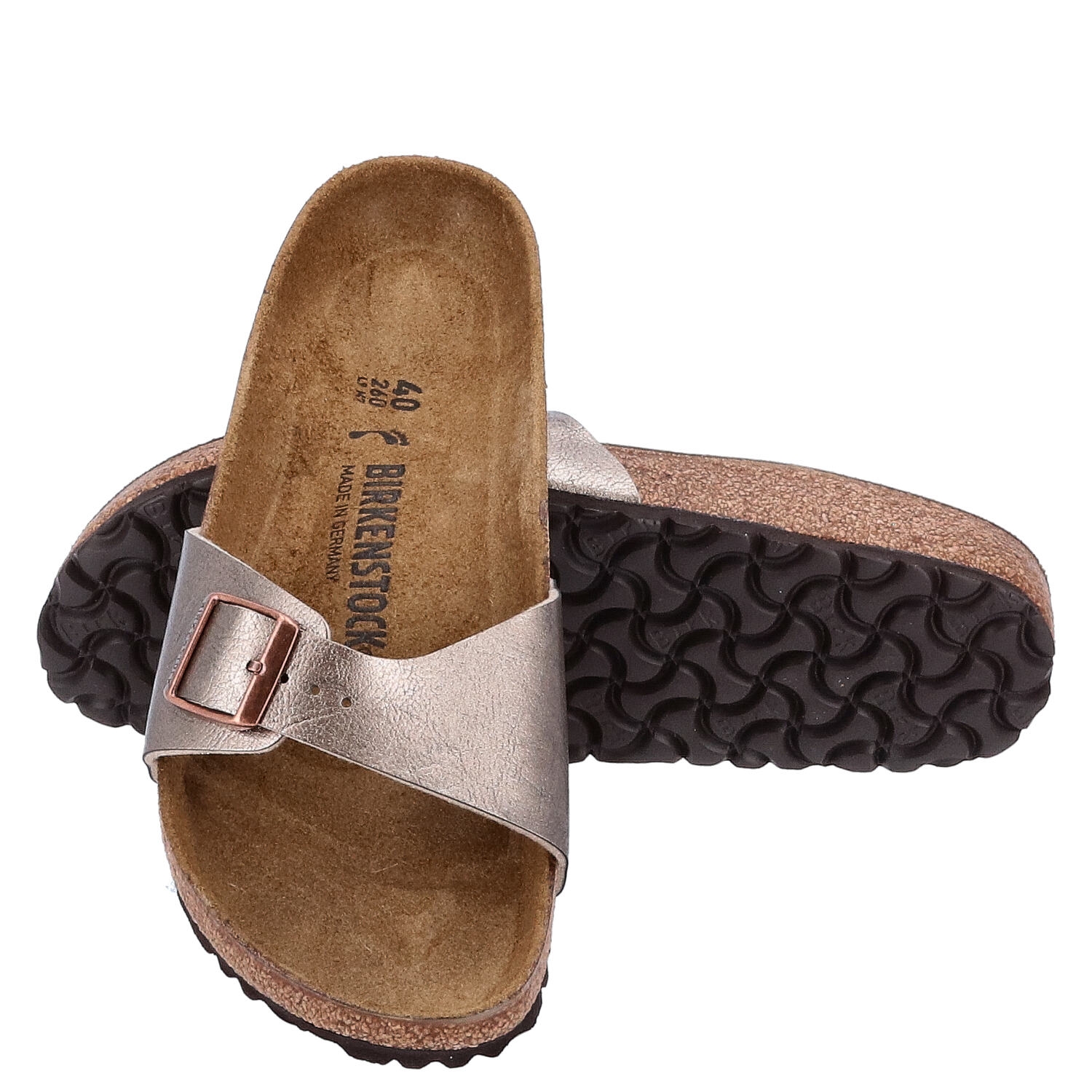 Birkenstock Sandalen Größe 40 Madrid Graceful Taupe   Abbildung 1