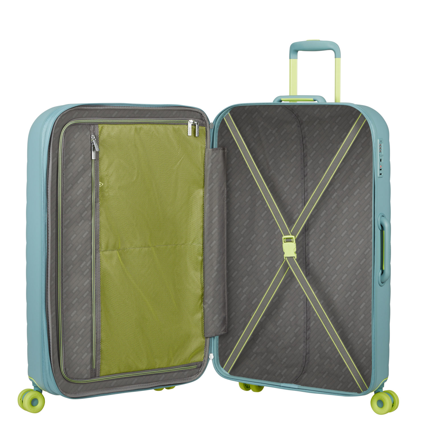 American Tourister 4 Rollen Spinner 77cm EXP. Neovibe Muted Mint Abbildung 7