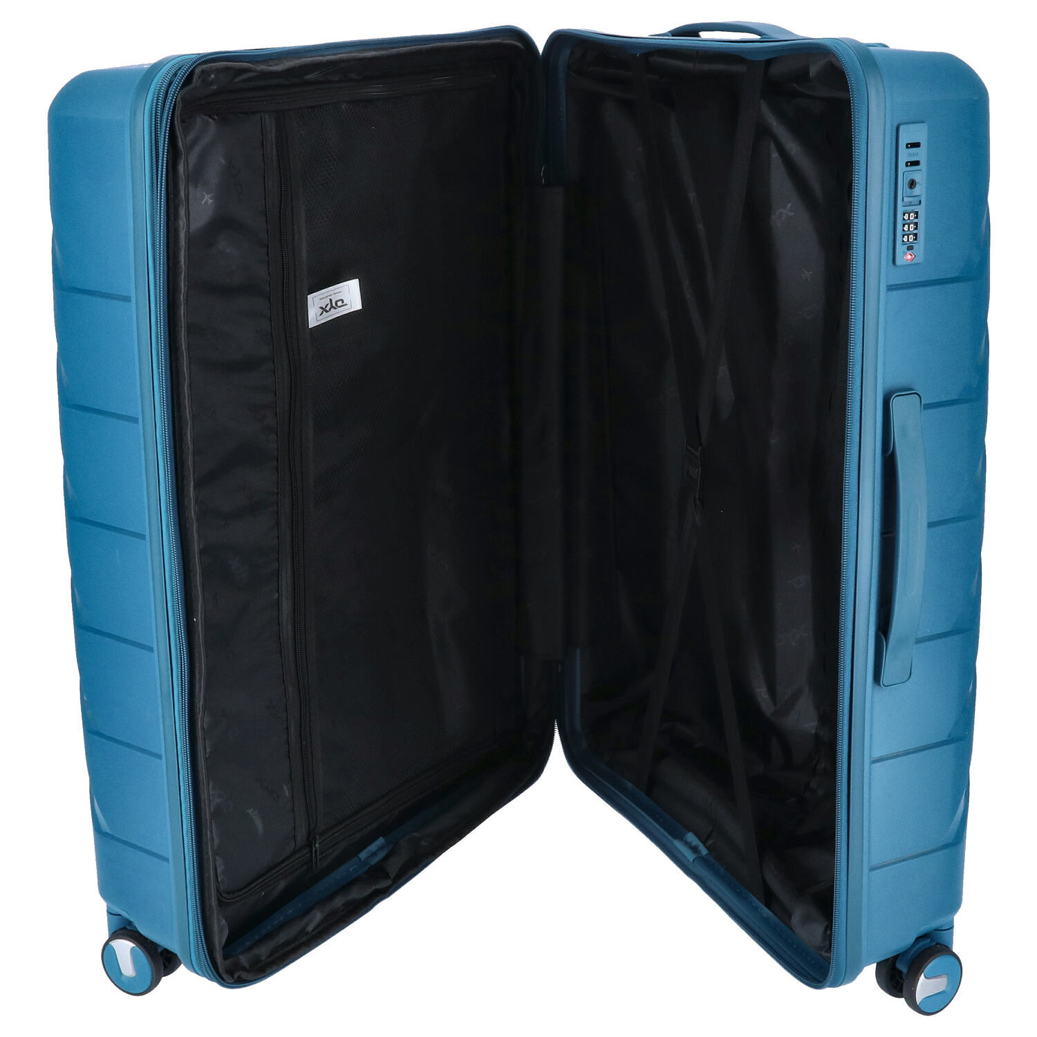 DYX 4 Rollen Trolley 3er Set S/M/L Washington petrol Abbildung 6