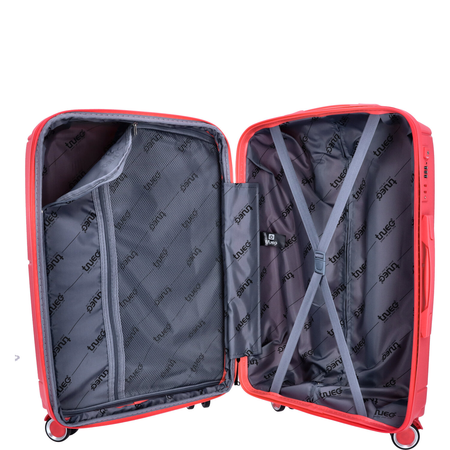 TheTrueC 4-Rad Trolley 64cm Valencia coral red Abbildung 9