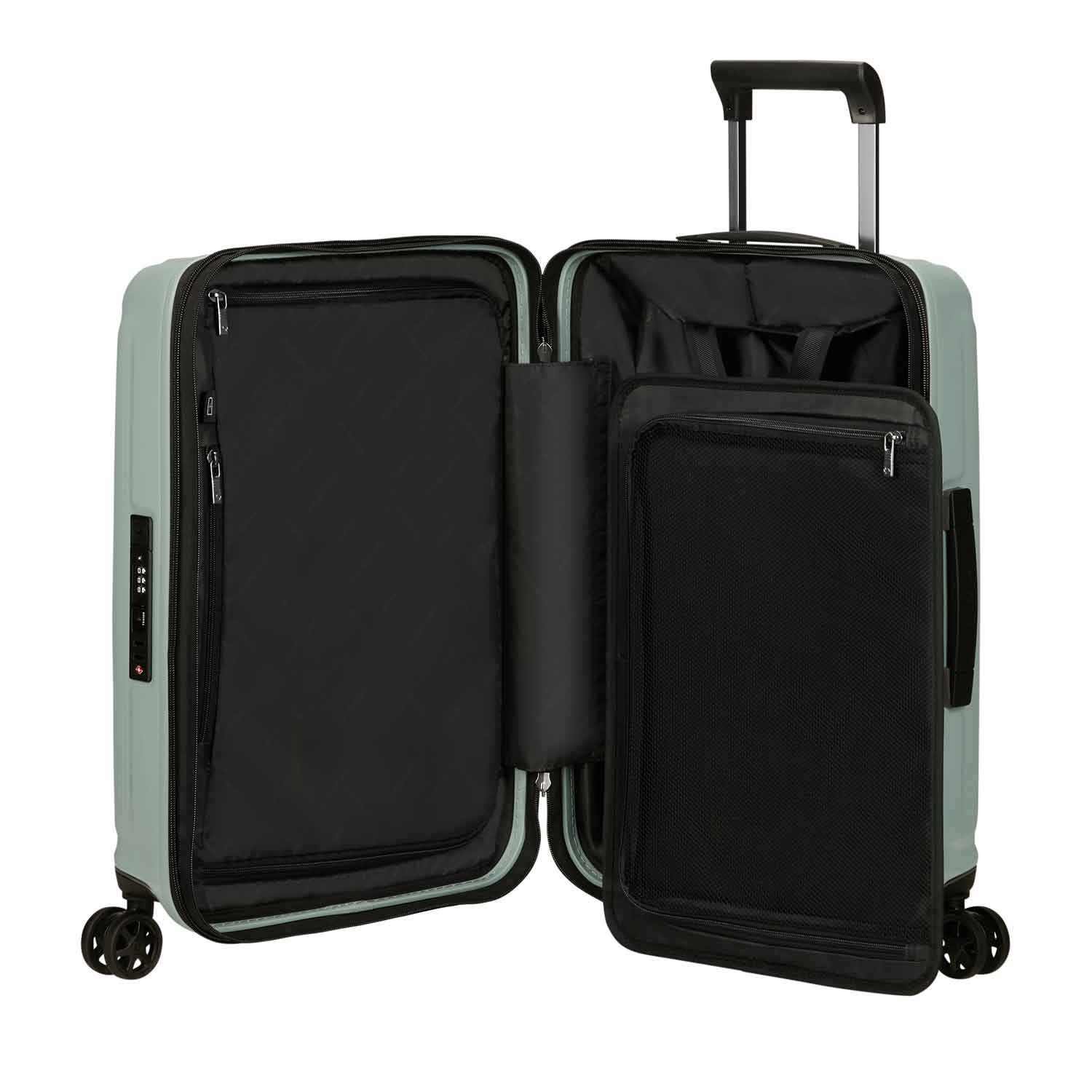 Samsonite 4-Rad Trolley 55cm erw. Nuon Metallic-Mineral-Green Abbildung 4 Samsonite 4-Rad Trolley 55cm erw. Nuon Metallic-Mineral-Green Abbildung 4