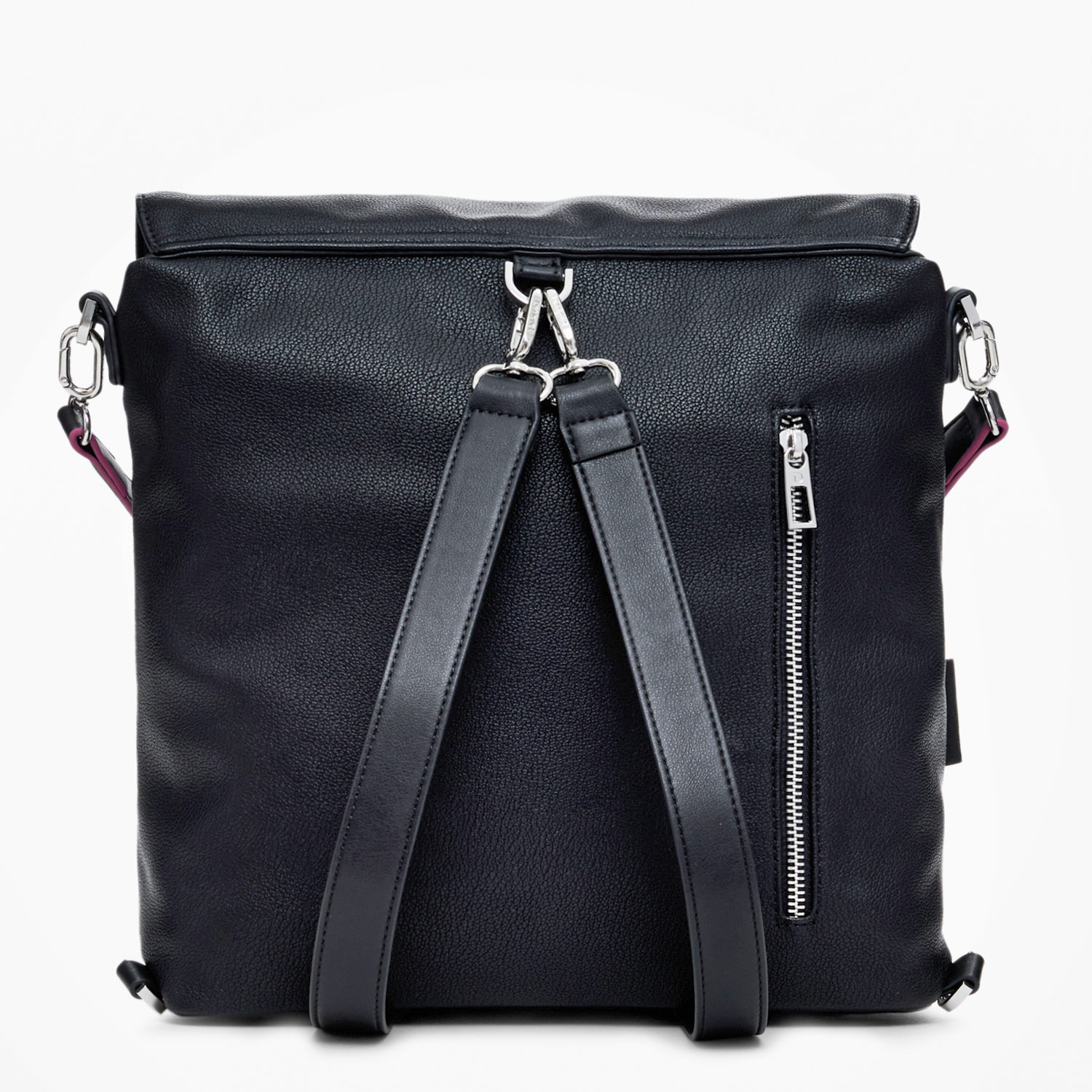 Desigual Damen Rucksack/Tasche 2in1 Blackwell Jersey Black Abbildung 2