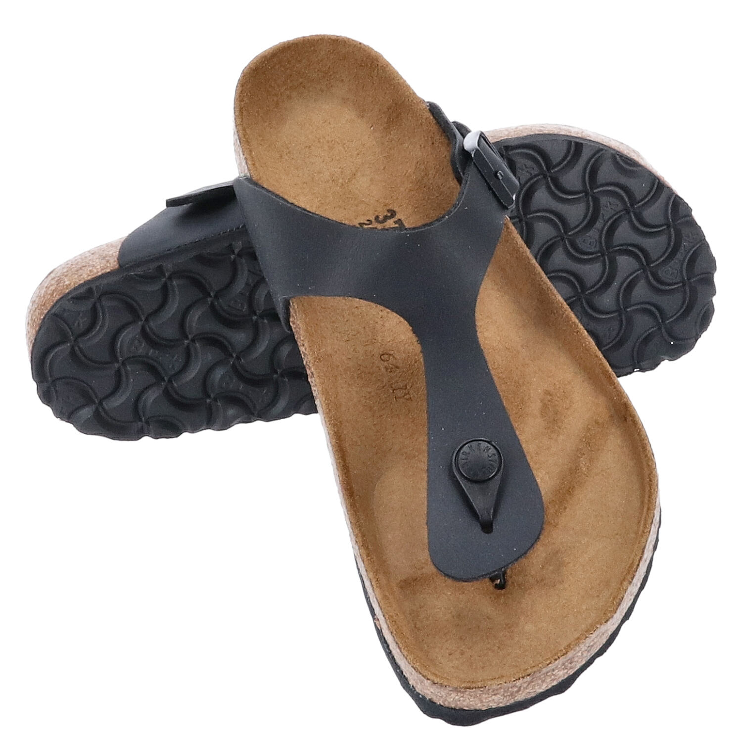 Birkenstock Sandalen Größe 37 Gizeh BS Black   Abbildung 1