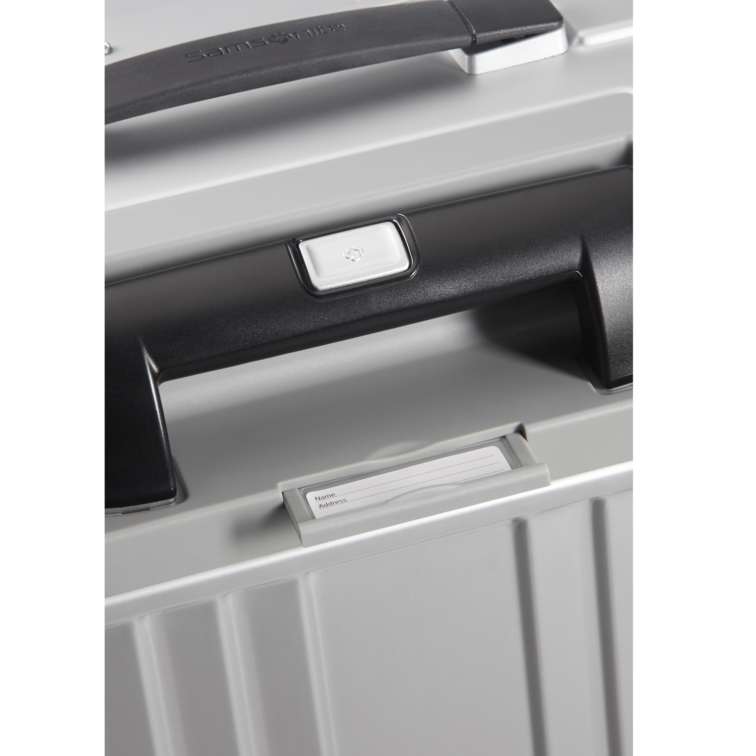 Samsonite Trolley mit 4 Rollen 55cm Lite-Box Aluminium silber Abbildung 8