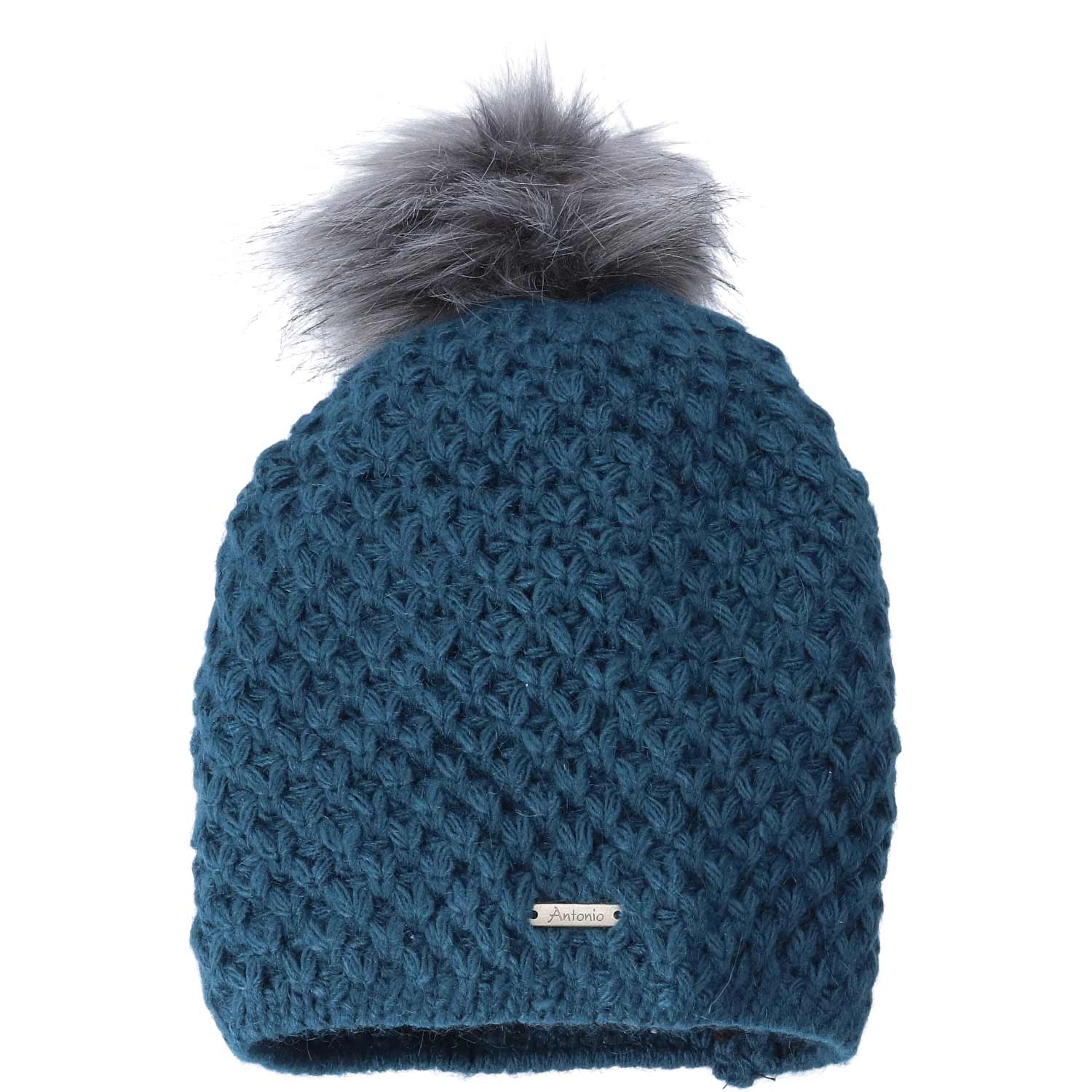 Antonio Winter Lady Fashion Beanie  blau