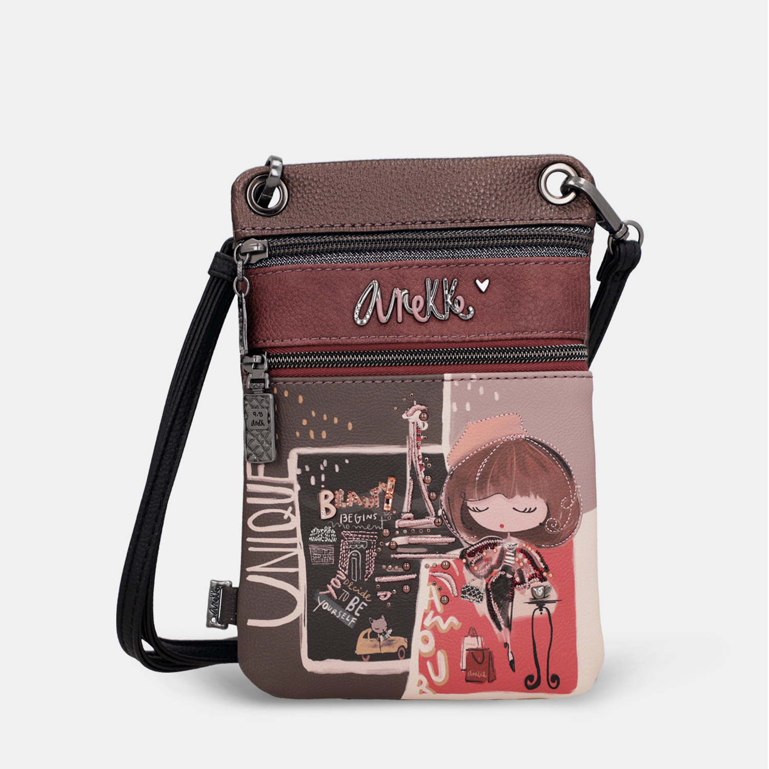 Anekke Damen Umhängetasche MADEMOISELLE multicolour Abbildung 1 Anekke Damen Umhängetasche MADEMOISELLE multicolour Abbildung 1