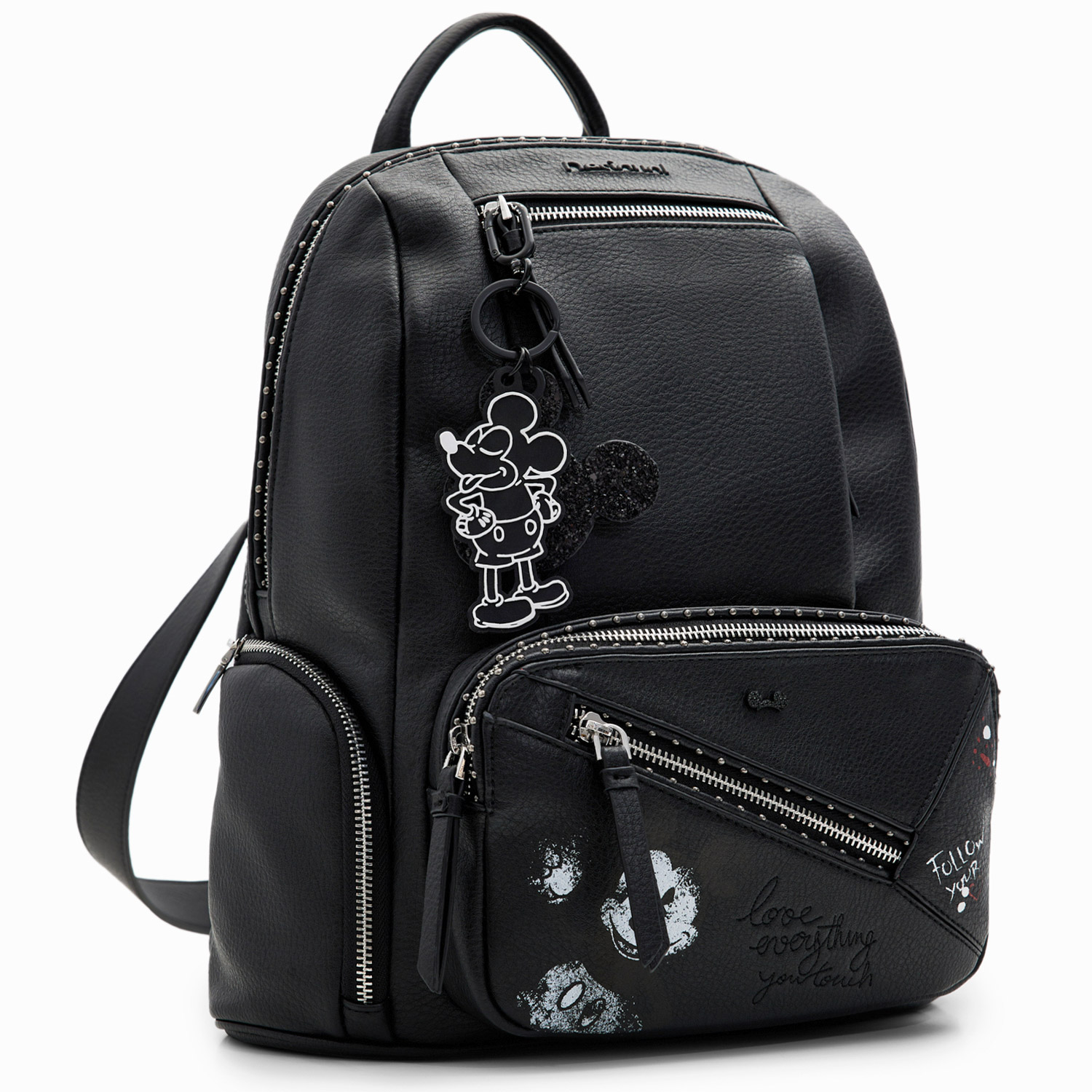 Desigual Damen Rucksack Chester Mickey Black