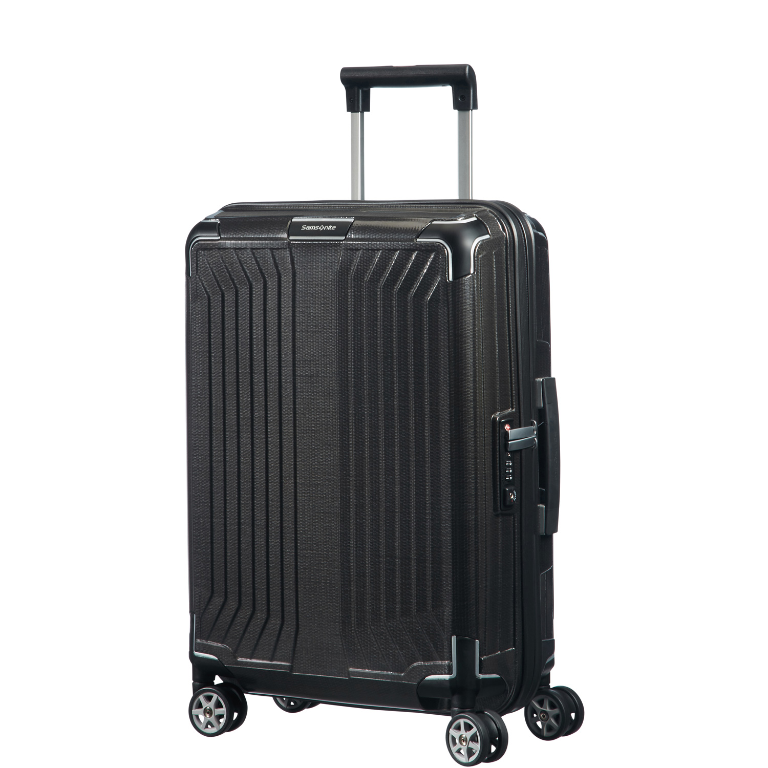Samsonite Trolley mit 4 Rollen 55cm Lite-Box Black Abbildung 1