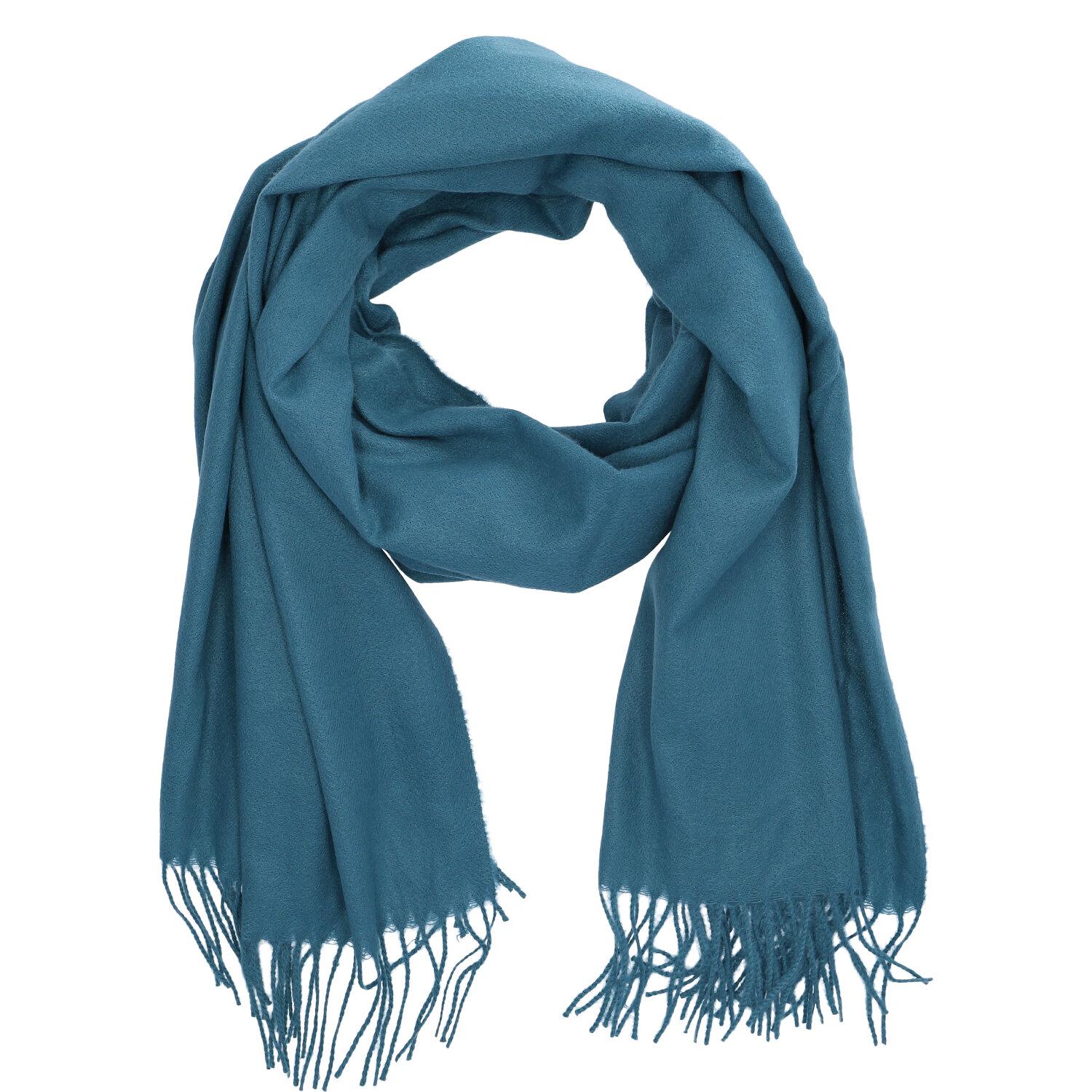 Antonio Damen Winterschal Soft Cashmera  petrol Abbildung 1