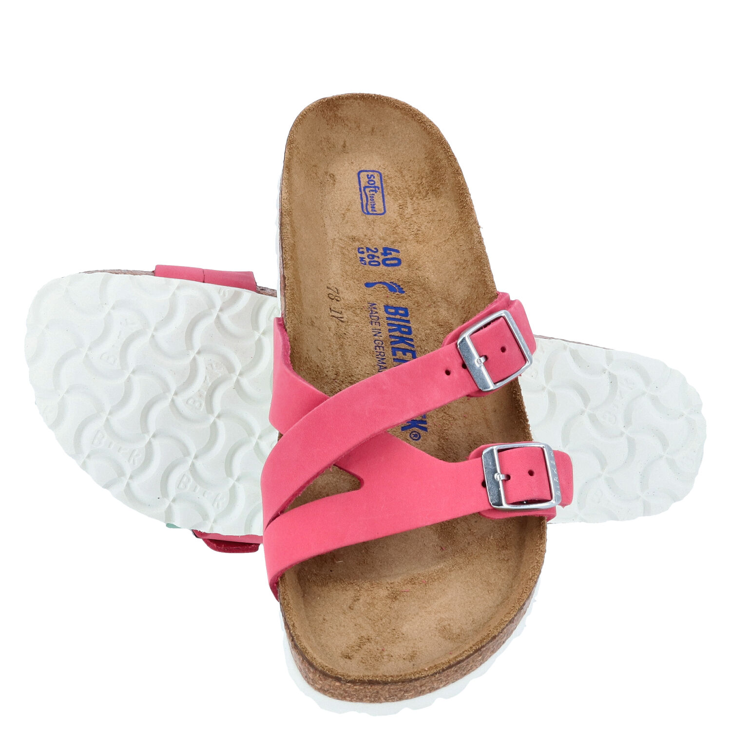 Birkenstock Sandalenn Größe 40 Yao Balance II Fuchsia Tulip  