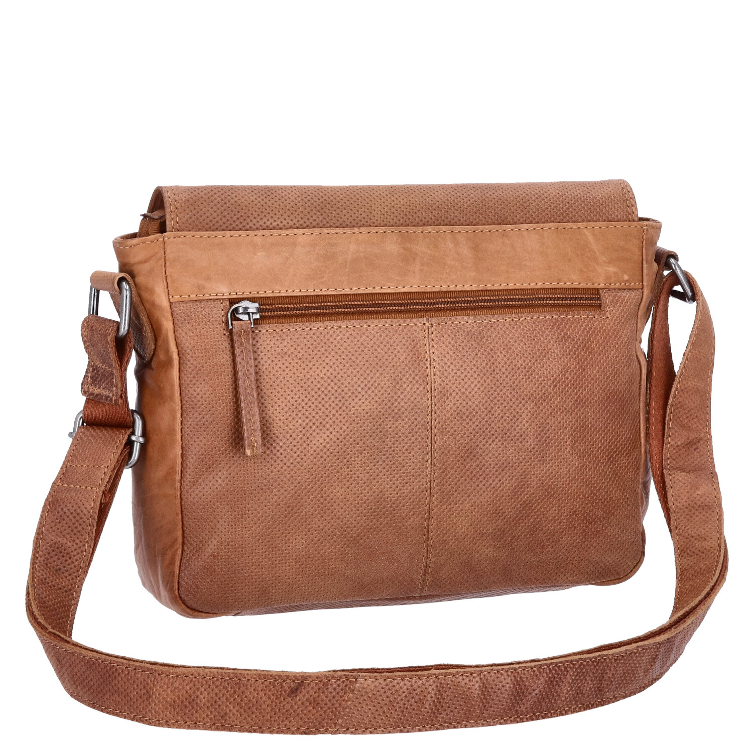 The Skandinavian Brand Damen Leder Umhängetasche  Cognac Abbildung 2