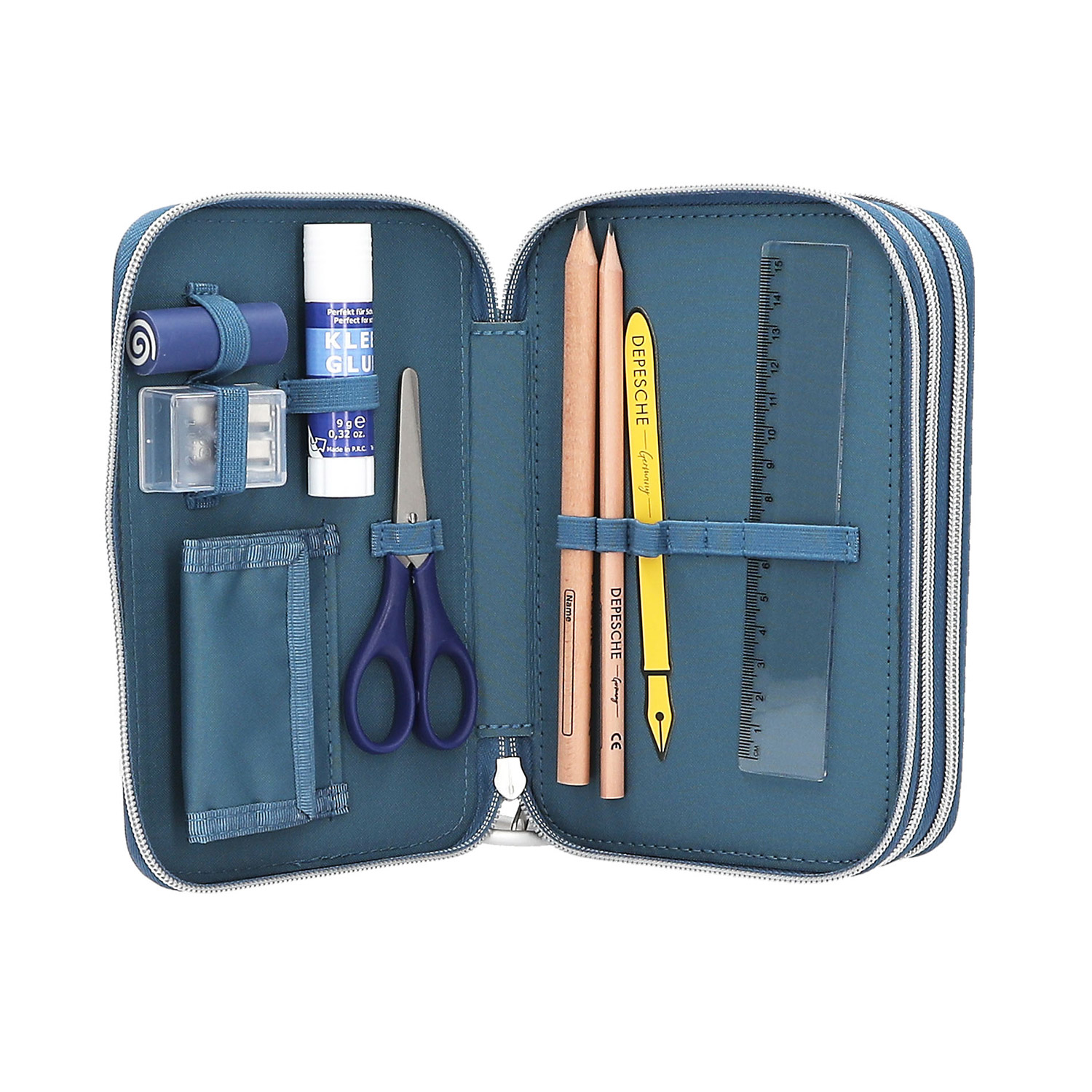 Depesche 3-Fach Federtasche Dino World T-Rex Abbildung 4