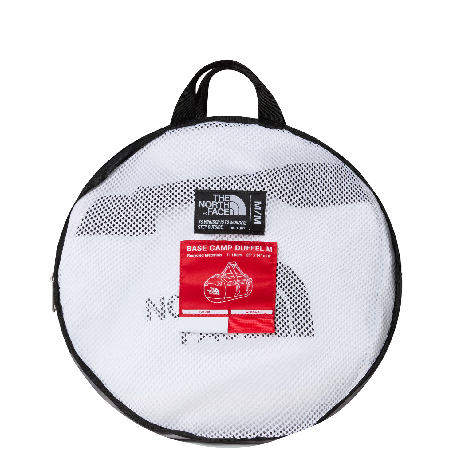 The North Face Reisetasche/Rucksack Base Camp Duffel M TNF White/TNF B Abbildung 5