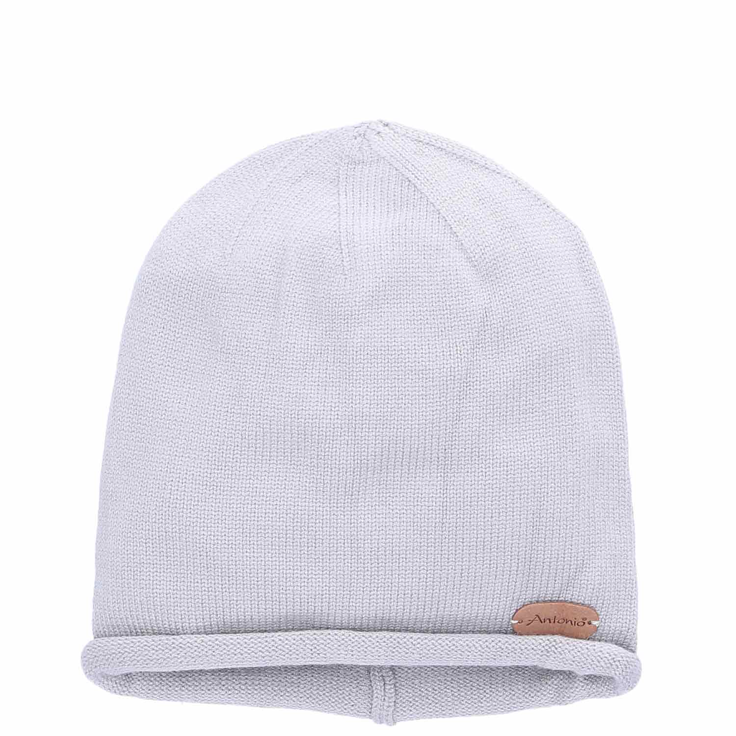 Antonio Strick Mütze Beanie W23/24 hellgrau Abbildung 1