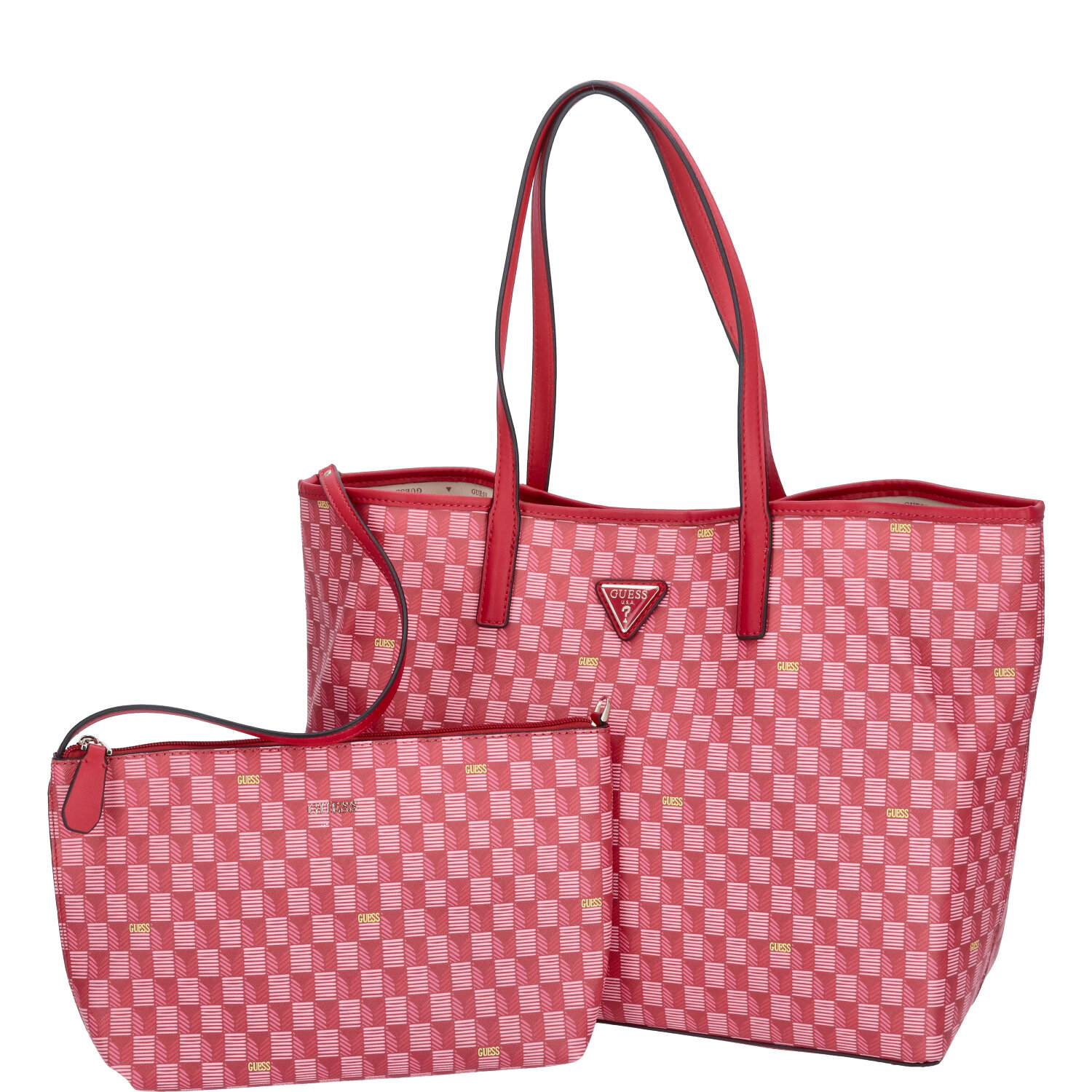 GUESS Damen Shopper Vikky Cherry Logo Abbildung 2