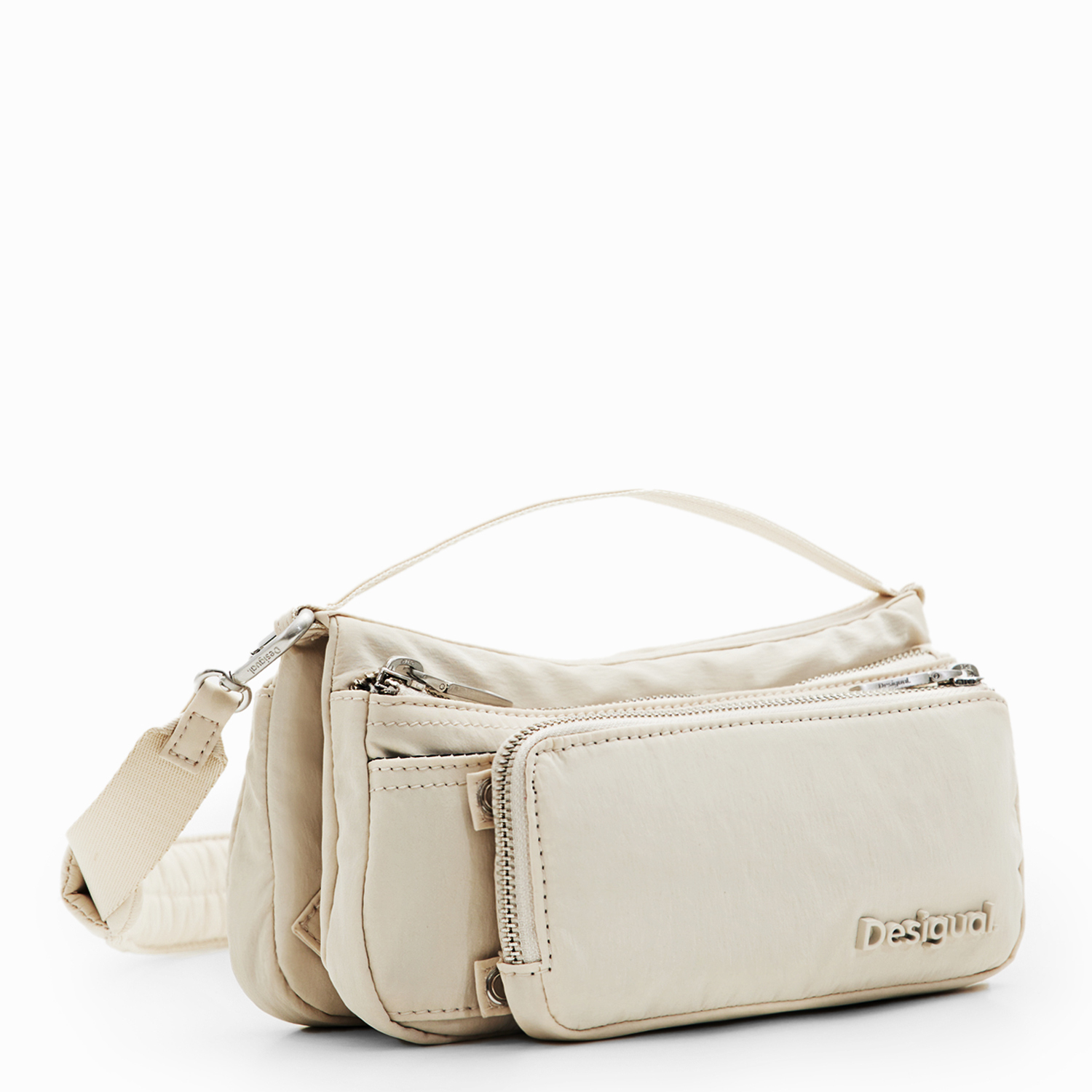 Desigual Schultertasche Monza blanco roto