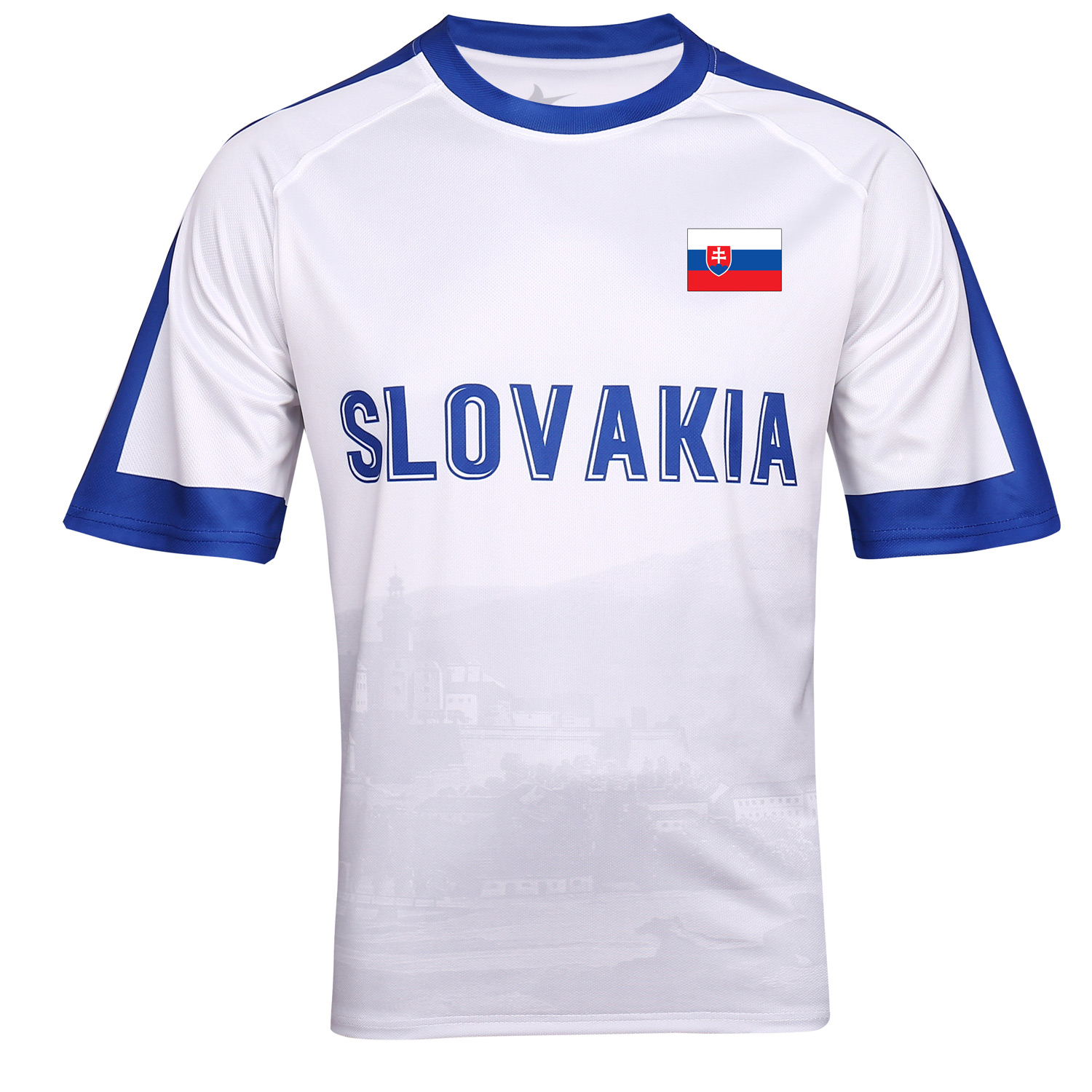Antonio Slowakei Herren Trikot Gr. L  weiß